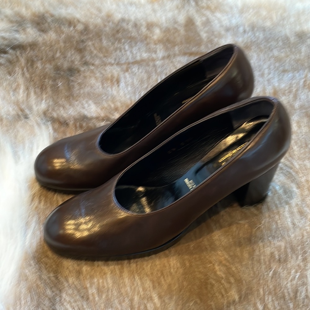 Robert Clergie platforms heels Made in France - Picture 4 of 8